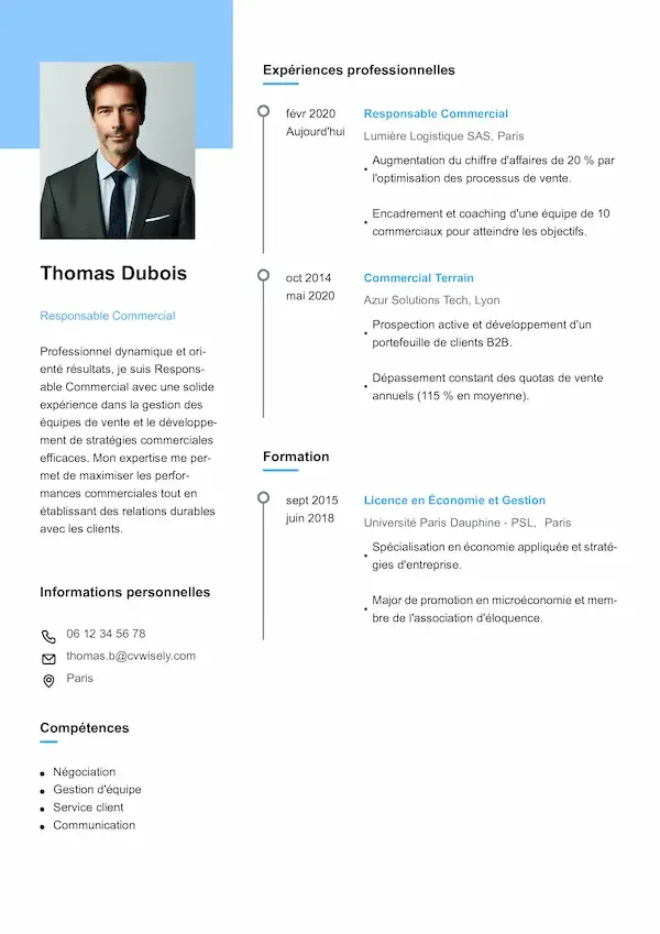 Modèle de CV créatif au design coloré