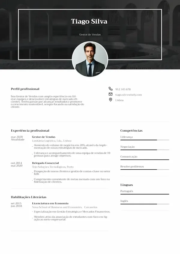 Modelo de Currículo Simples PDF