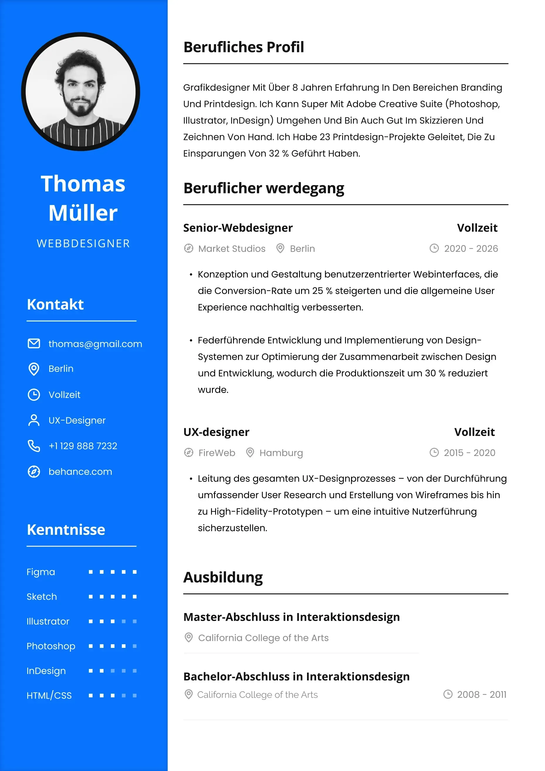 Lebenslauf erstellen mit KI in 10 Minuten | CVwisely
